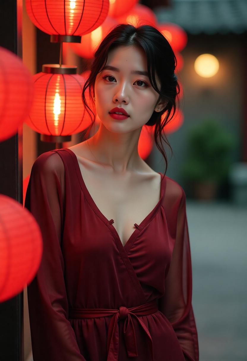 爱情电影《春潮漫过旧码头》剧照